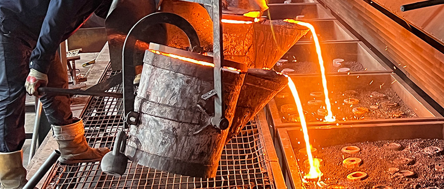 Casting production facility