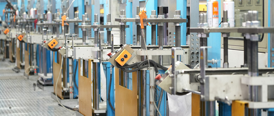 Rubber bumper plate manufacturing facility