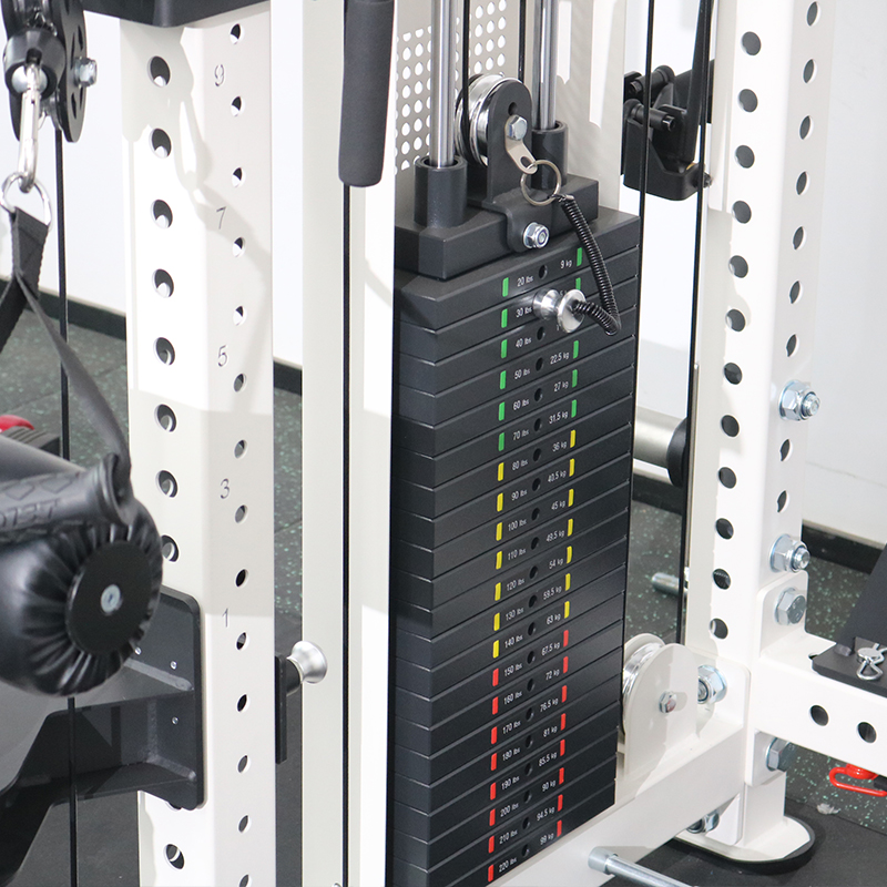 White Multi-Functional Power Rack-img2
