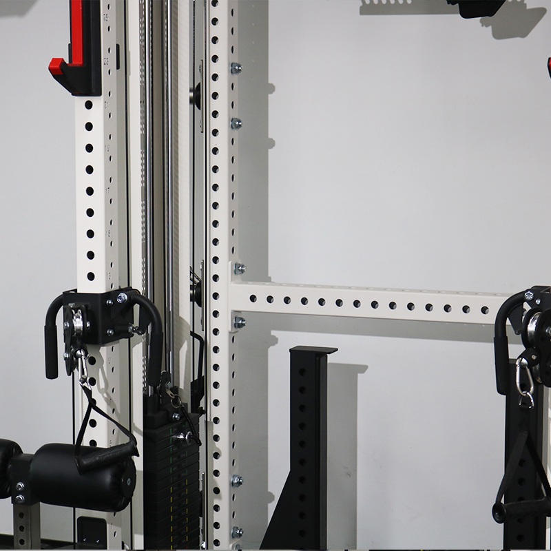 White Multi-Functional Power Rack-img3