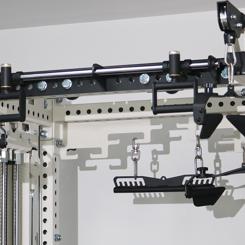 White Multi-Functional Power Rack-img5