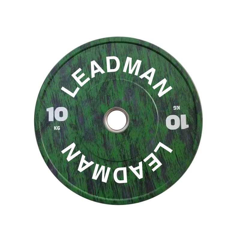 Custom Logo Wood Grain Bumper Plates-img5