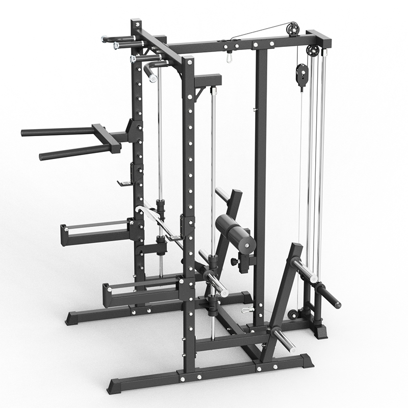 Adjustable Multi-function Training Squat Rack-img4
