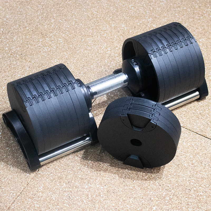 Black Adjustable Dumbbells-img3