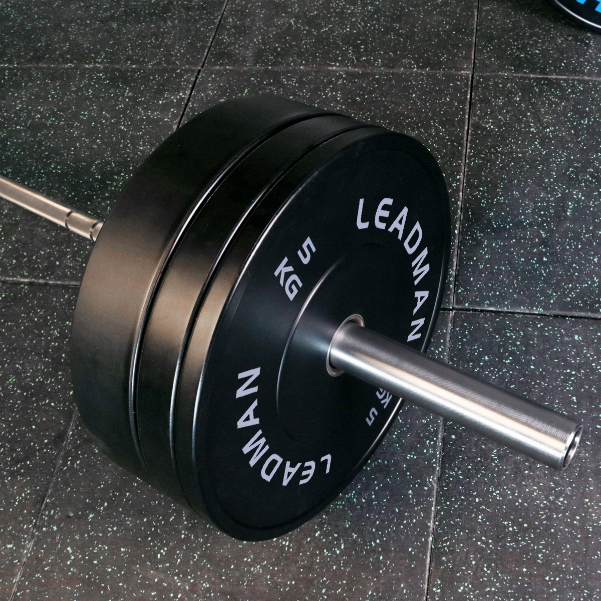 Black Full Rubber Weight Plates-img5