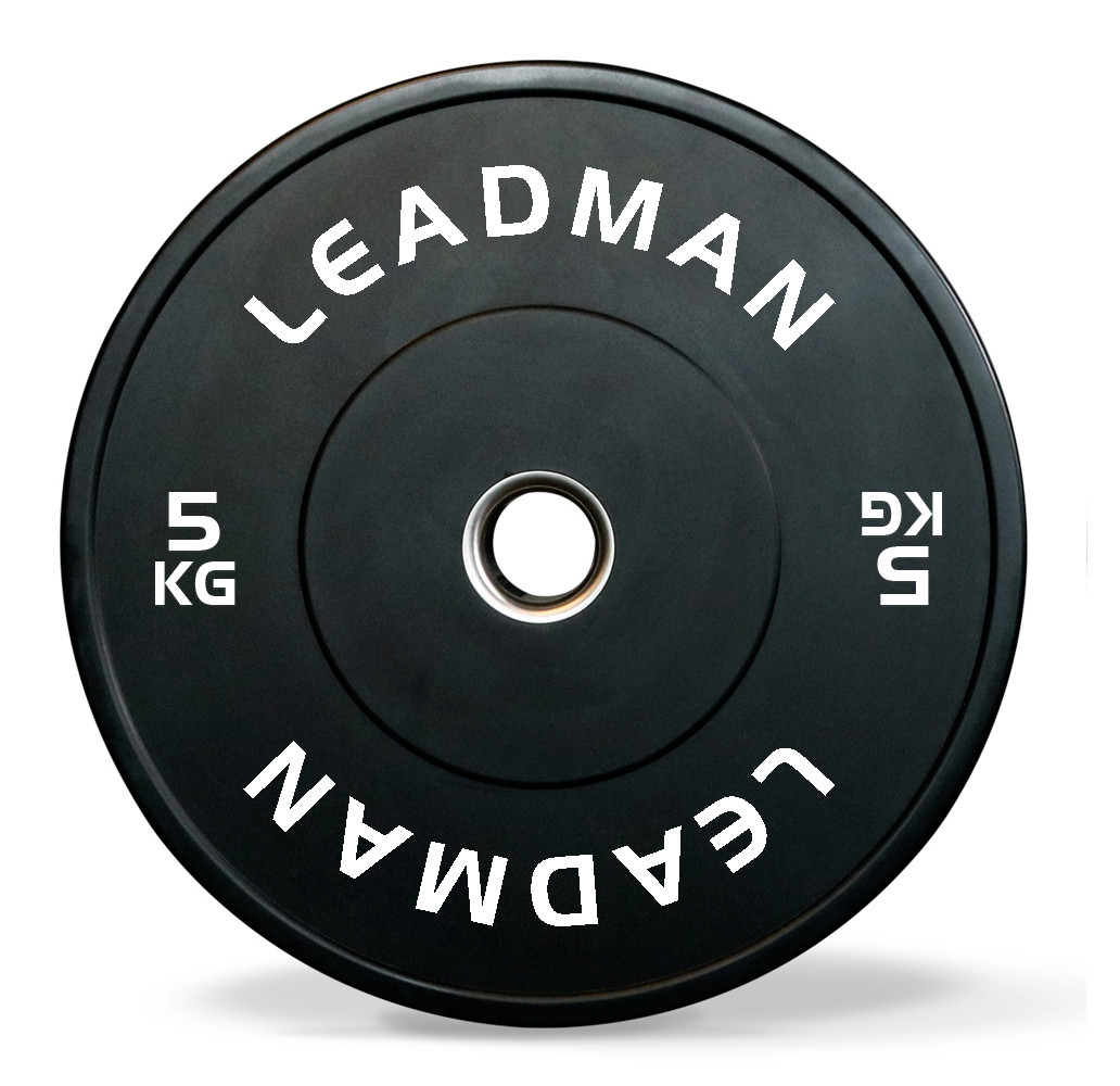 Black Full Rubber Weight Plates-img4