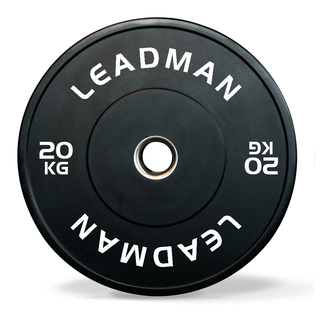 Black Full Rubber Weight Plates-img3