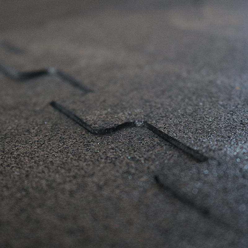 Black Interlocking Rubber Gym Flooring Mat-img2