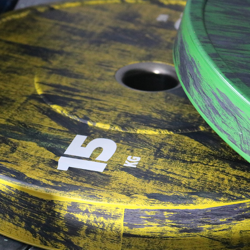 Unbranded Wood Grain Bumper Plates-img5