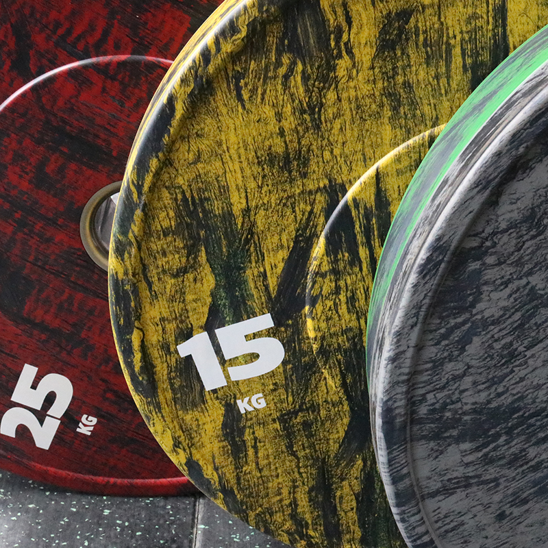 Unbranded Wood Grain Bumper Plates-img4