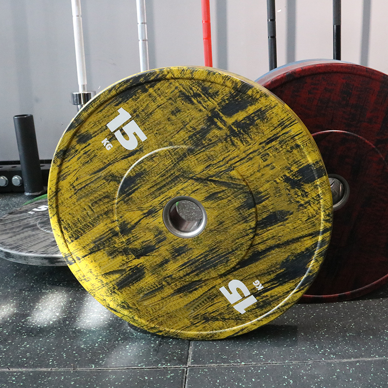 Unbranded Wood Grain Bumper Plates-img3