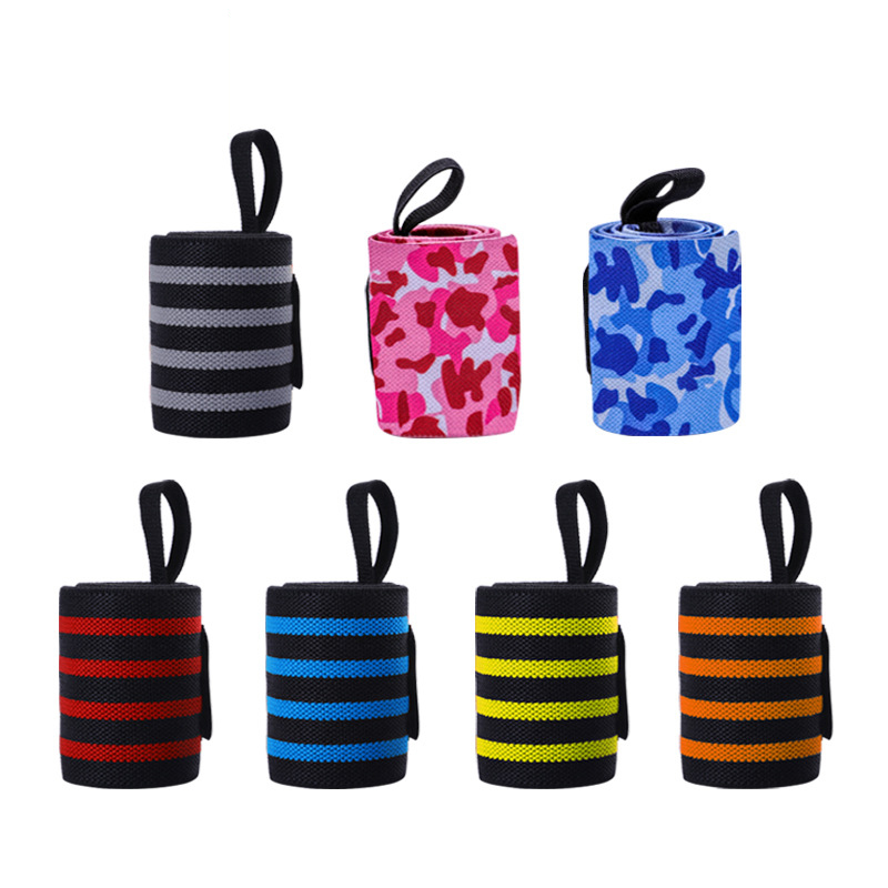 Four-Stripe Wrist Wraps