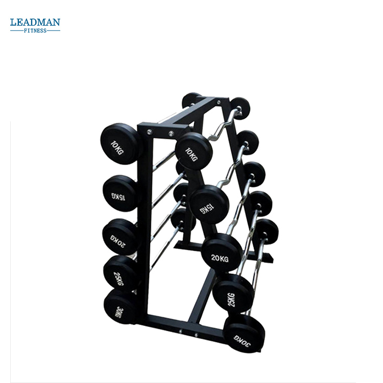 Rubber Coated Barbell-img5