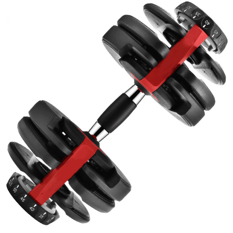 Red Adjustable Dumbbells-img5