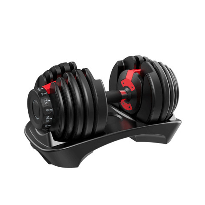 Red Adjustable Dumbbells-img4