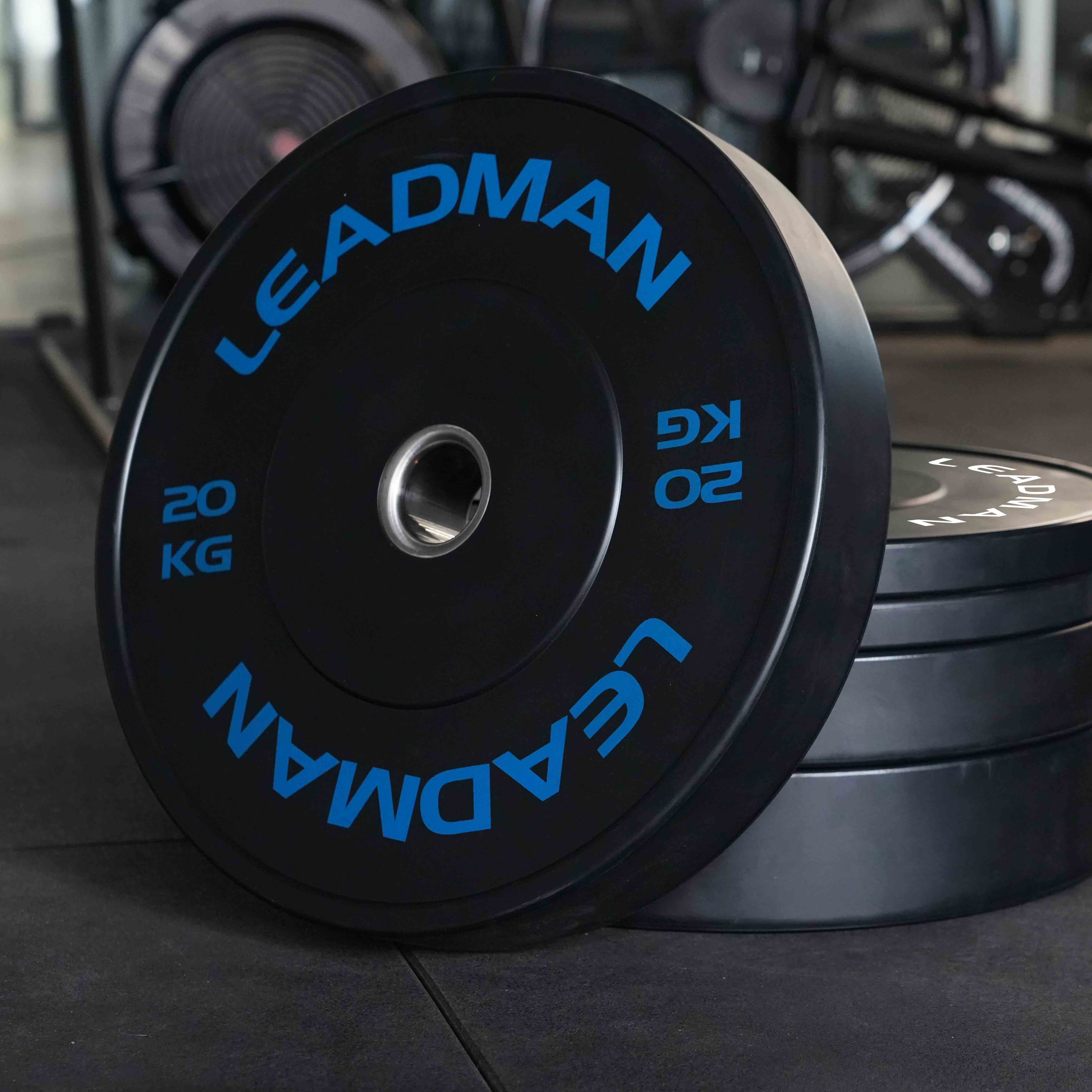 Black Full Rubber Bumper Plates-img5