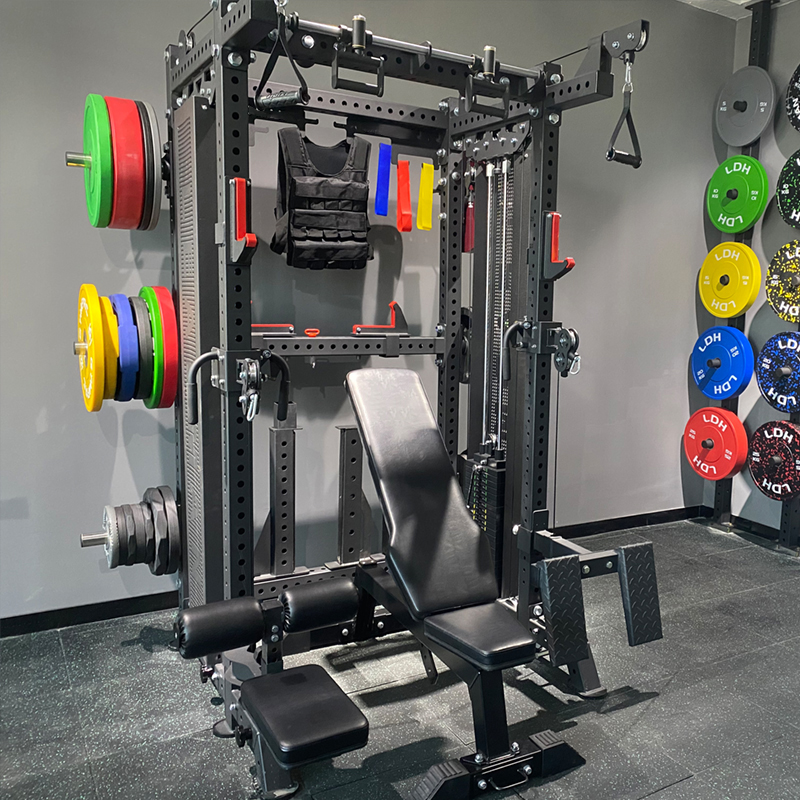 Black Multi-Functional Power Rack-img3