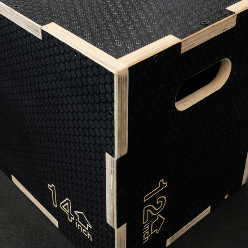 Black Wooden Plyo Box-img5