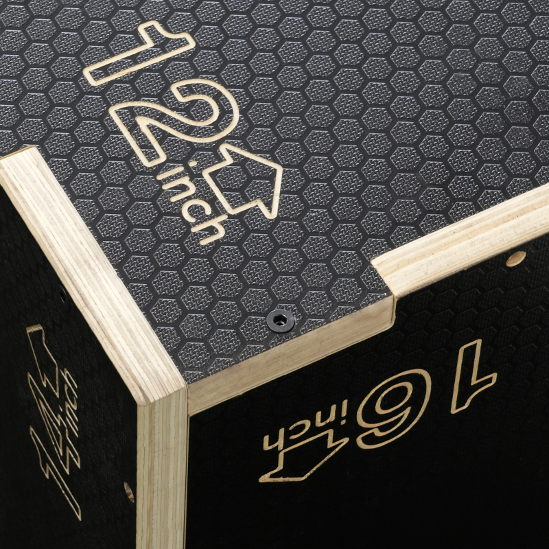 Black Wooden Plyo Box-img4