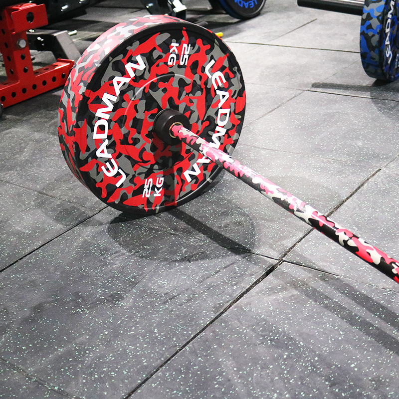 Camo Barbell and Camo Plates Set-img5