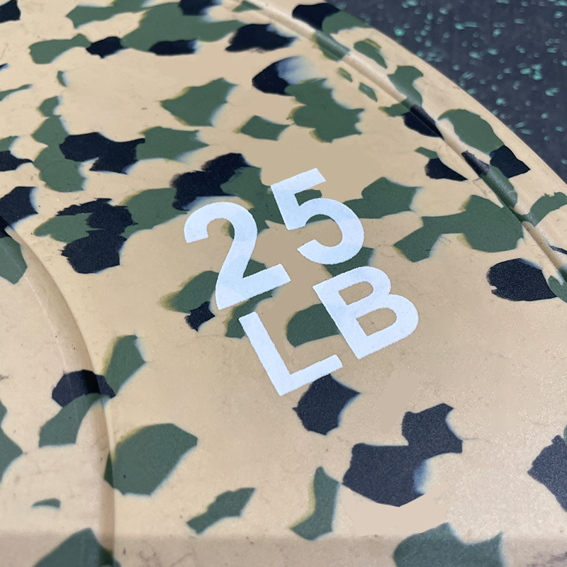 Camo Speckle Bumper Plates-img2