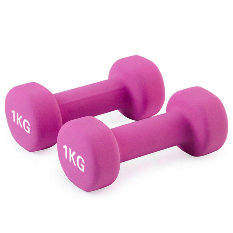 Colored Rubber Encased Dumbbells-img3