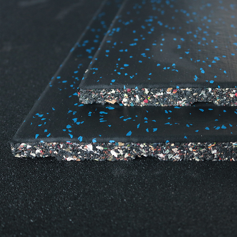 Composite Flooring with Mixed Colored and Fine Granules-img3