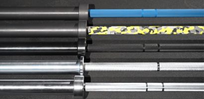 rubber coated barbells