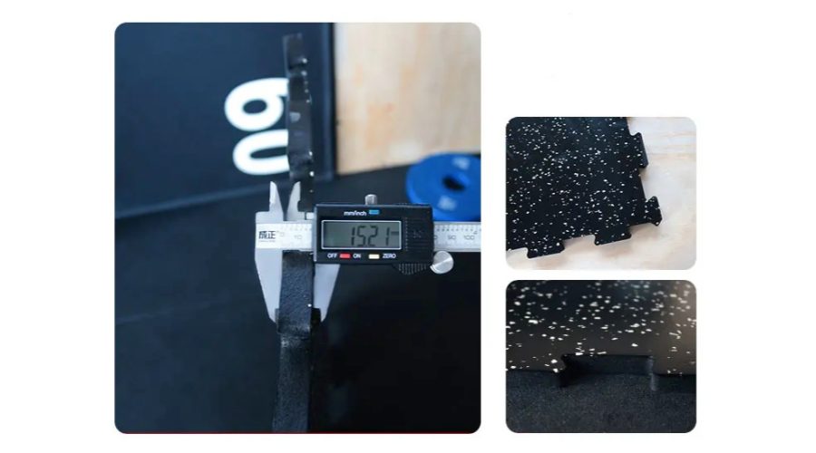 GYM Mats Composite Color Dot Plus Fine Particle Floor Mat Materials