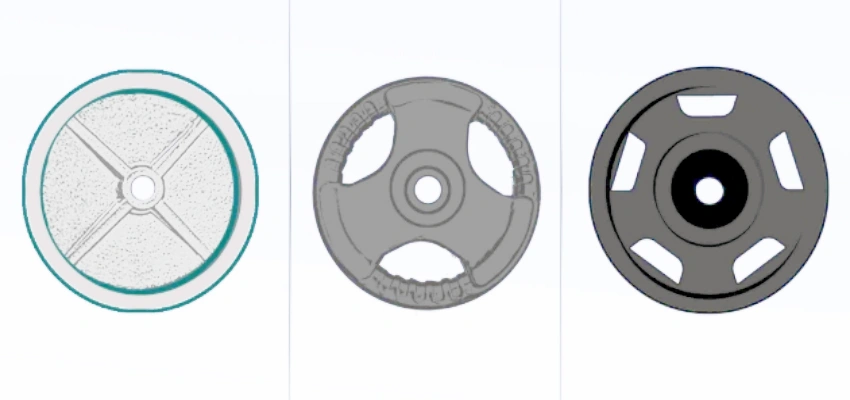 Bumper Plates in Different Styles and Materials