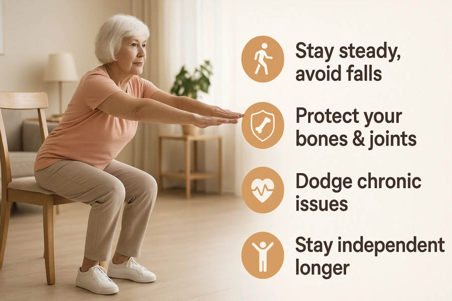 Importance of Leg Strength for Seniors
