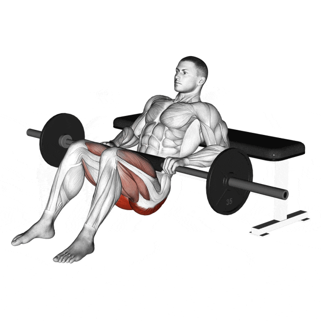 barbell hip thrust