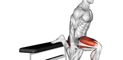 upper glute exercises bulgarian split squats