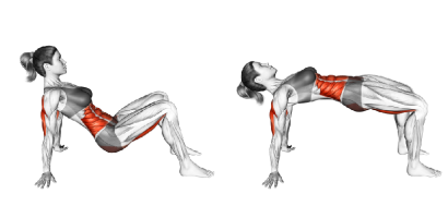 glute bridge