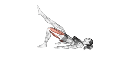 single-leg glute bridge