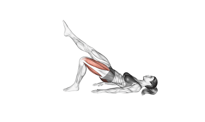single-leg glute bridge