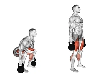 Kettlebell Deadlifts