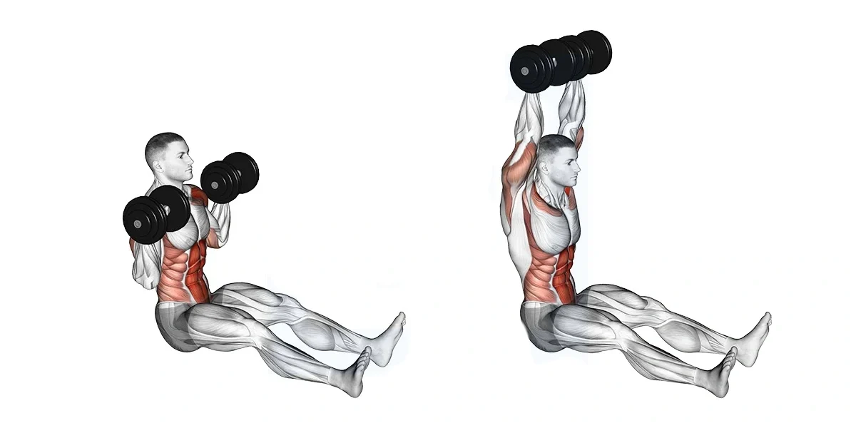handstand push upDumbbell Z Press