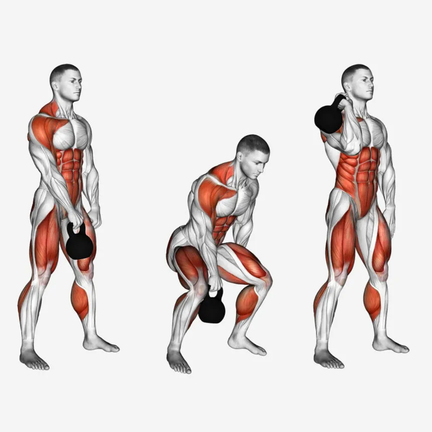 kettlebell clean