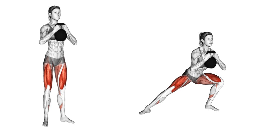 kettlebell lateral lunge kettlebell leg exercises