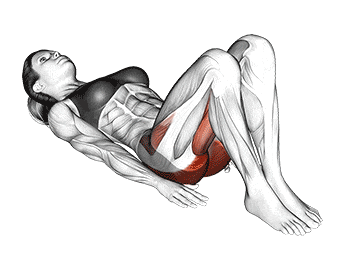 Dumbbell Frog Pump