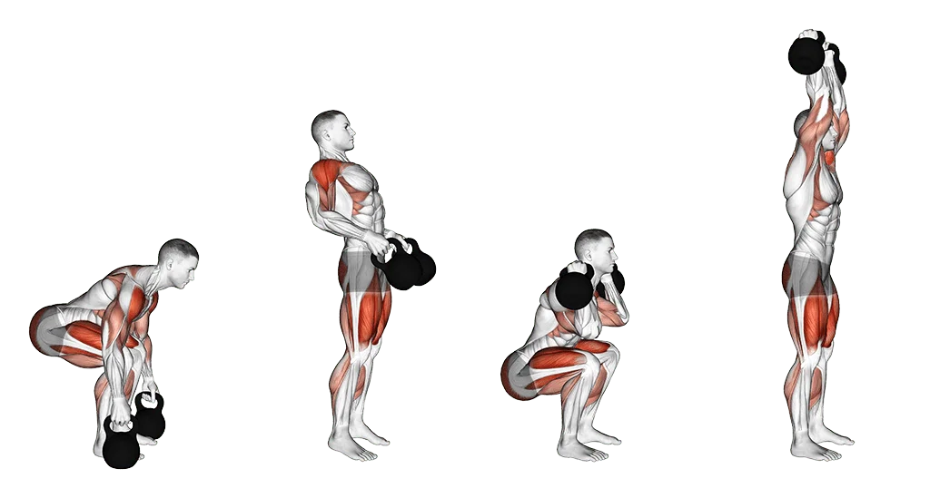 Kettlebell Squat Clean