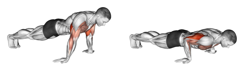Reverse Hand Push-Ups