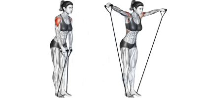 Side Band Raises for Lateral Delts