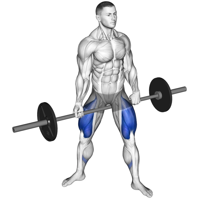 barbell jefferson squats