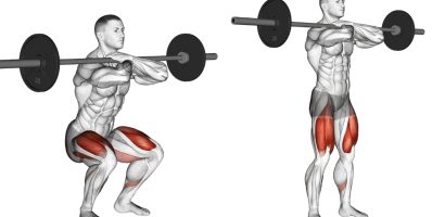 front squat cross grip​
