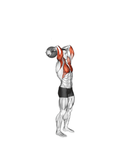 overhead throw backwards
