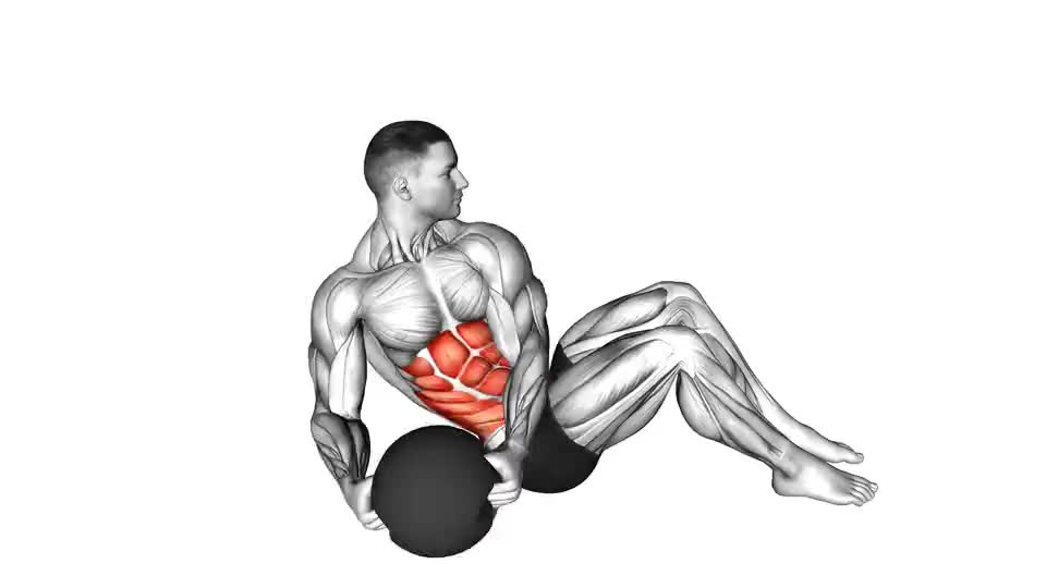 medicine ball russian twist