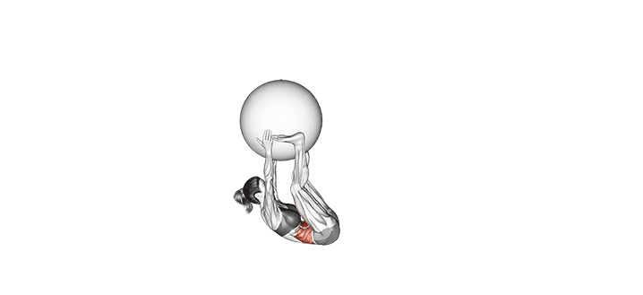 medicine ball v-ups