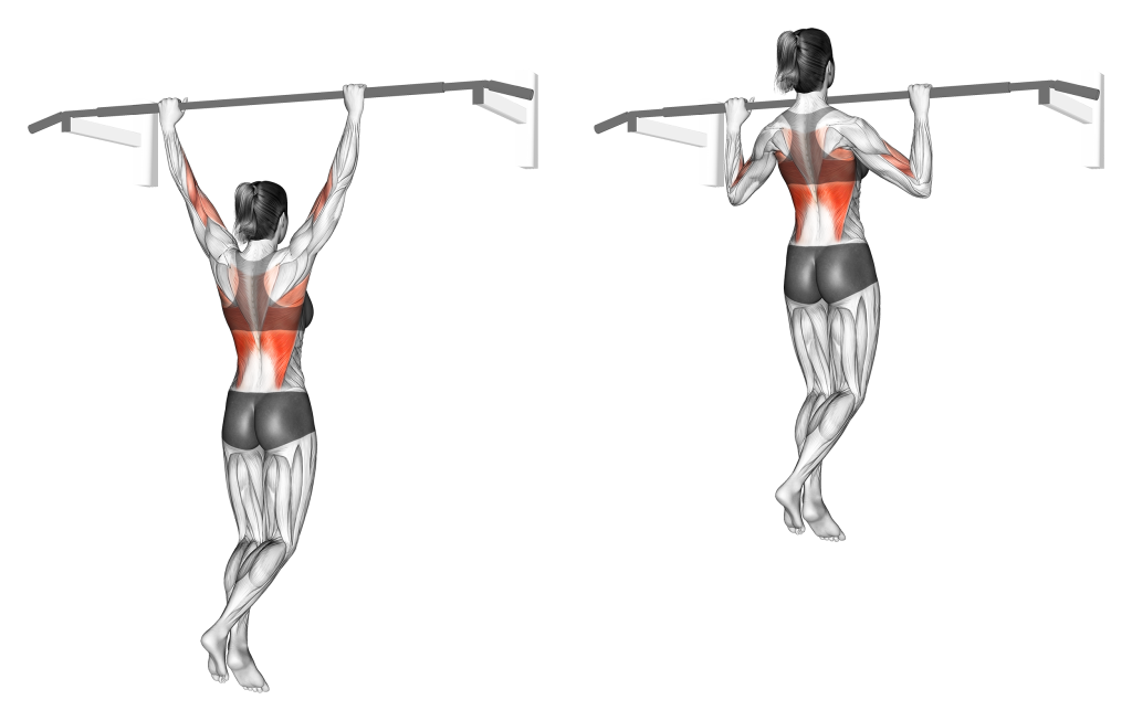 wide grip pull ups